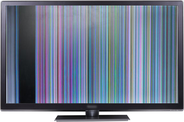  Rayas en pantalla