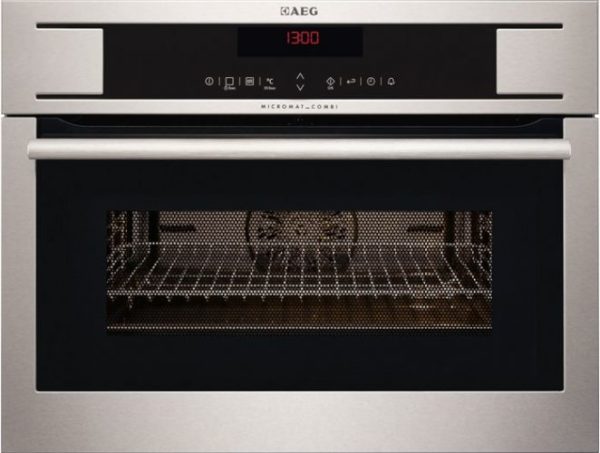  Horno AEG con microondas
