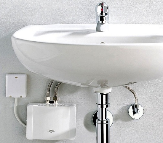  Calentador de agua en el baño