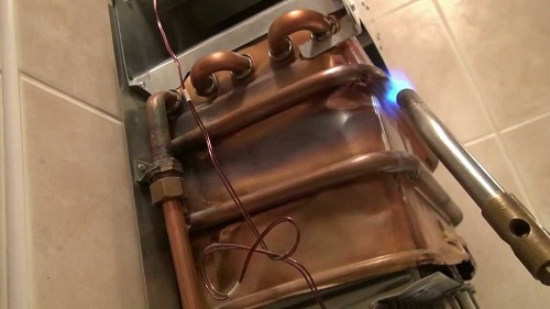  Soldadura del radiador