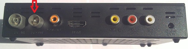 Conector RF OUT