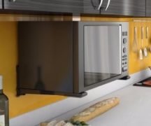  Donde mejor poner un microondas en la cocina.