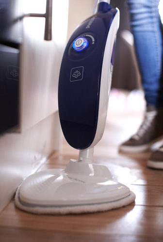  Trapeador de vapor compacto