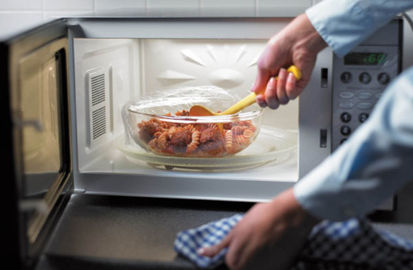  Comida de microondas