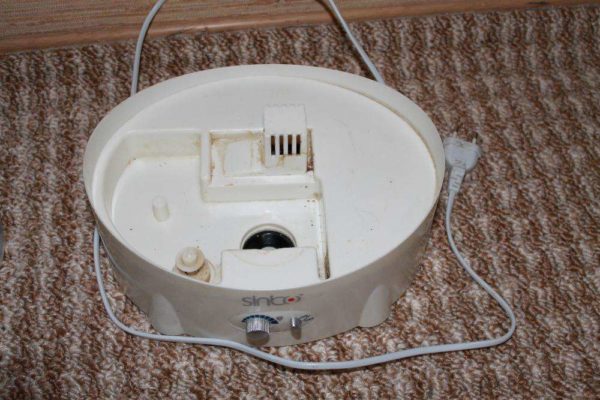  Moho en el humidificador
