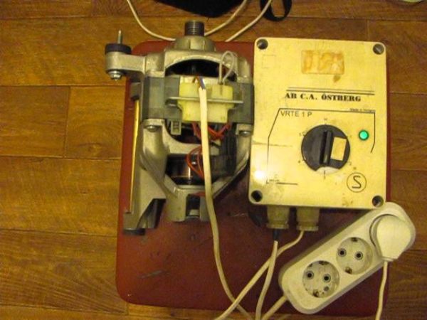  Conexión de motor eléctrico