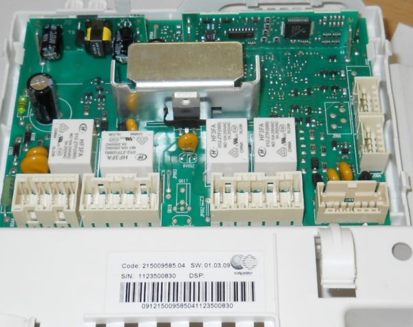 Módulo de control electrónico lavadora indezit