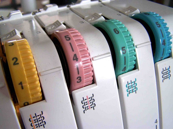  Configuración de overlock