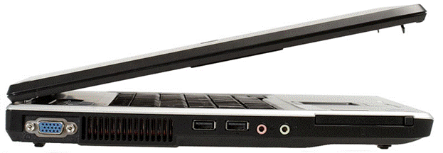  Conectores en la laptop
