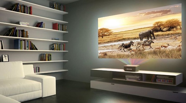  Proyector en el interior.