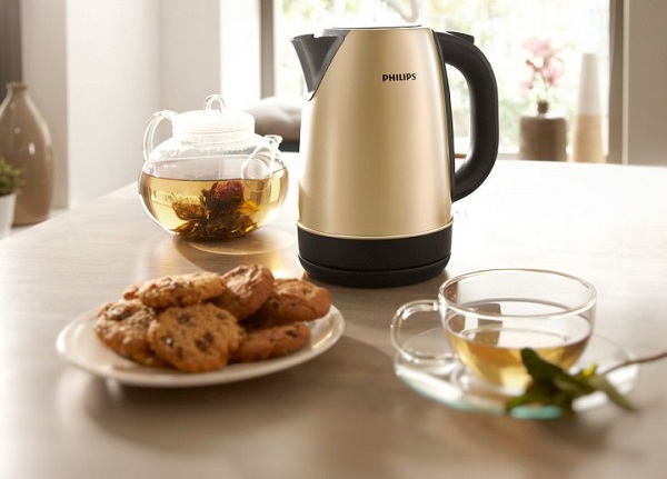  Té, tetera y galletas.