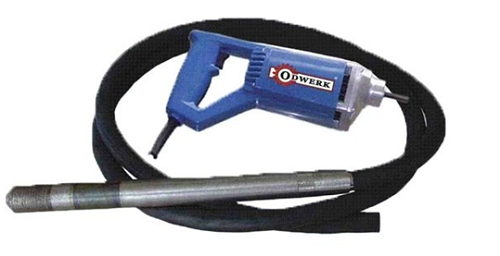  Vibrador para contracción de hormigón.