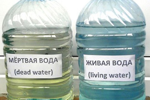  Agua viva y muerta.