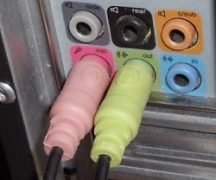  Conexión de auriculares a la computadora