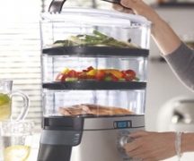  Vaporera en la cocina.