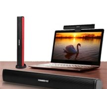  Conectando la barra de sonido a la computadora