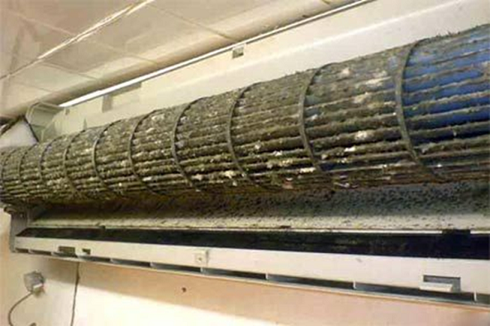  Ventilador sucio