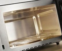  Revestimiento de microondas de acero inoxidable