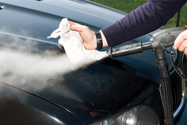  Generador de vapor en el lavado de autos.