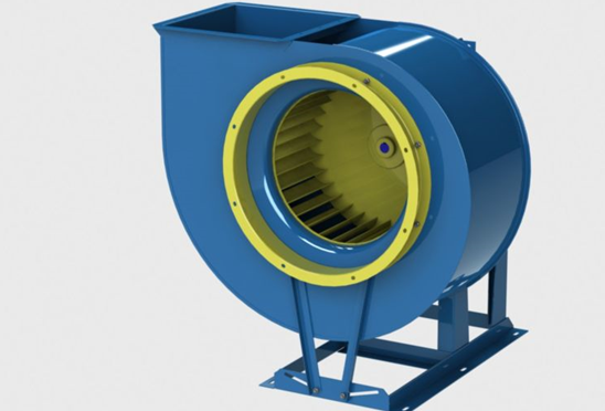  Tipo de ventilador radial