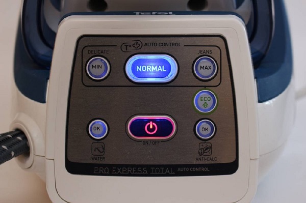  Botones indicadores en el generador de vapor