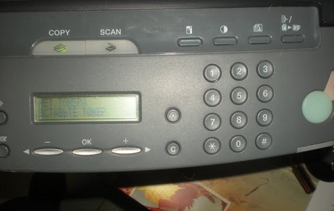  Sin toner
