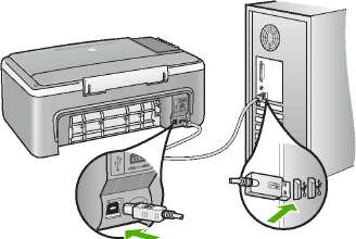  Conecte la impresora a la PC