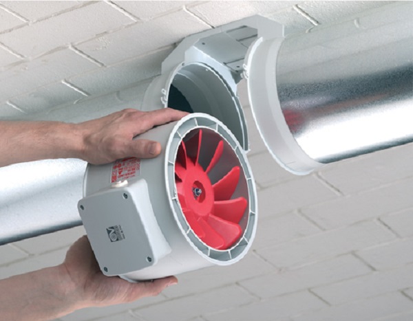  Instalacion de ventilador de conducto