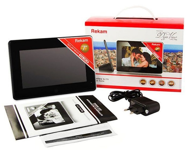  Rekam DejaView SL775 dijital fotoğraf çerçevesi