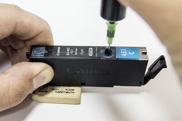  Recarga de tinta