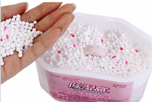  Gel de sílice en la caja