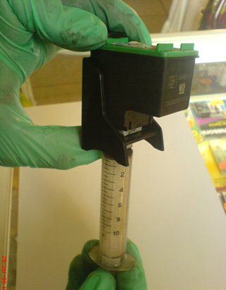  Extrusión de tinta seca
