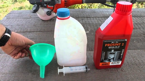  Preparación de la mezcla de combustible