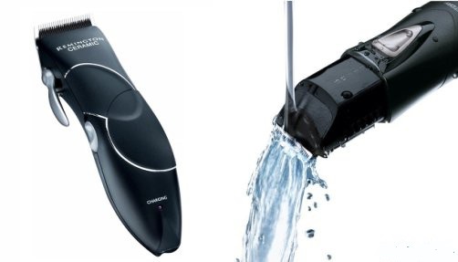  Trimmer bajo el grifo