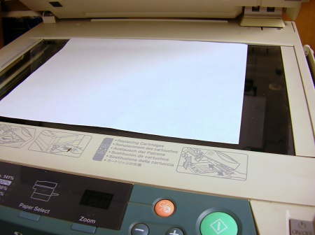  Colocación de papel