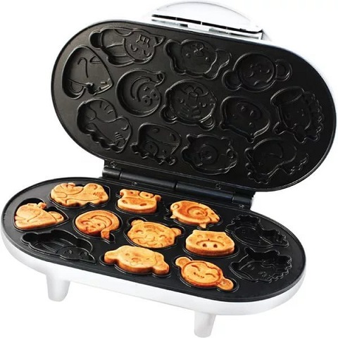  Plancha para gofres con figuras de animales.