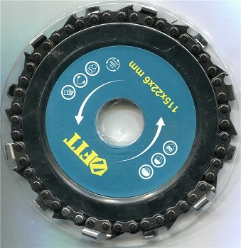 Rueda de cadena de madera