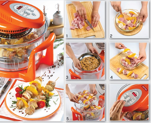  Cocción en horno de convección.