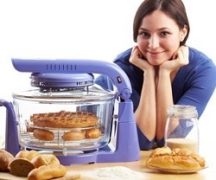  Chica y horno de convección.