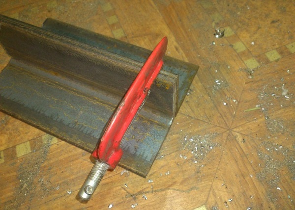  Rack para el mecanismo rotativo