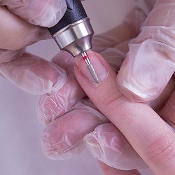  Fresa para el procedimiento de manicura.