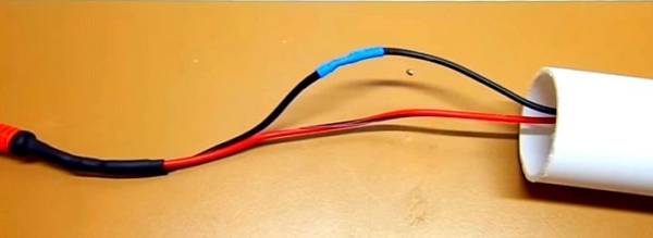  Conexión de los cables al motor.