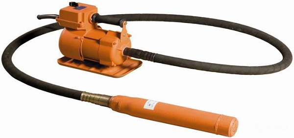 Vibrador para hormigón.