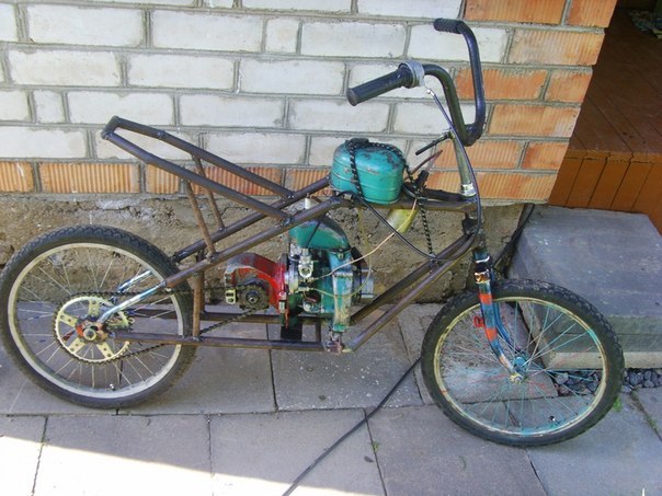  Bicicleta casera