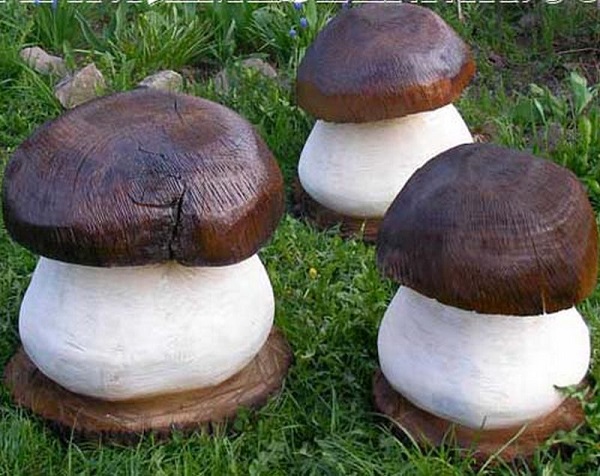  Setas de madera