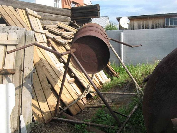  Dos asas en una hormigonera