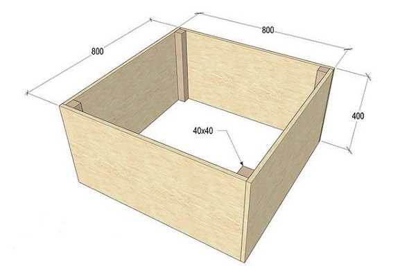  Base de madera