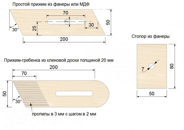  Clips de madera contrachapada
