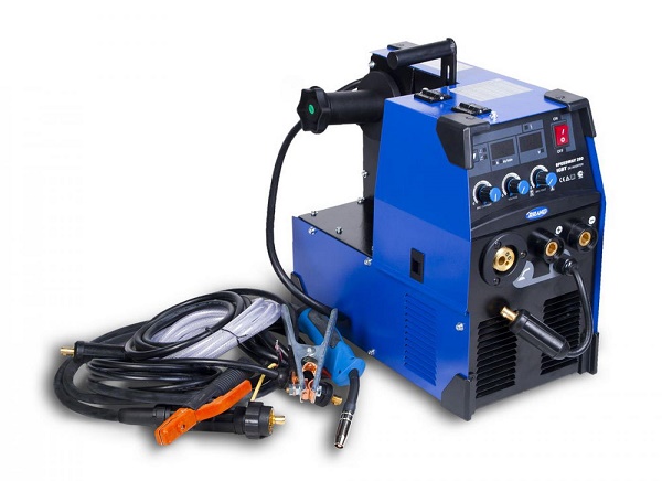 Dispositivo semiautomático de soldadura automática.