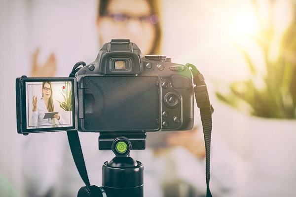  Cámara para video blogger.